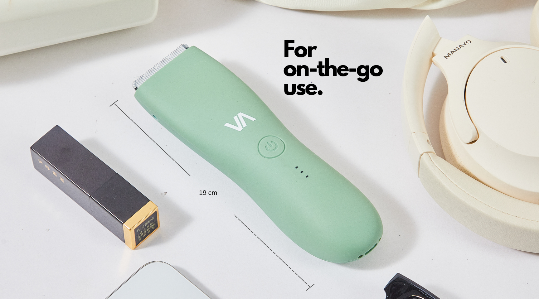 portable hair trimmer with waterproof material. The best trimmer for travel.