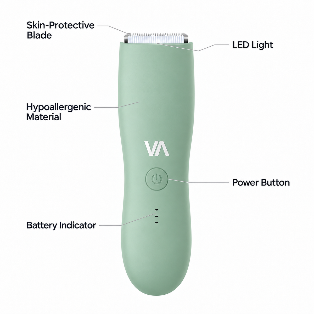 VAVAME The Skin-Safe Trimmer CareX 2.0
