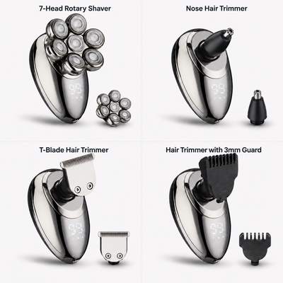 VAVAME 4 in 1 Electric Lady Shaver for Bikini and Full Body
